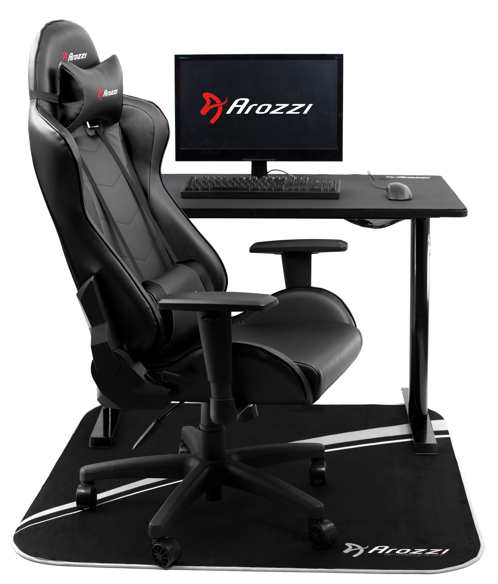 Arozzi Floor Mat - White