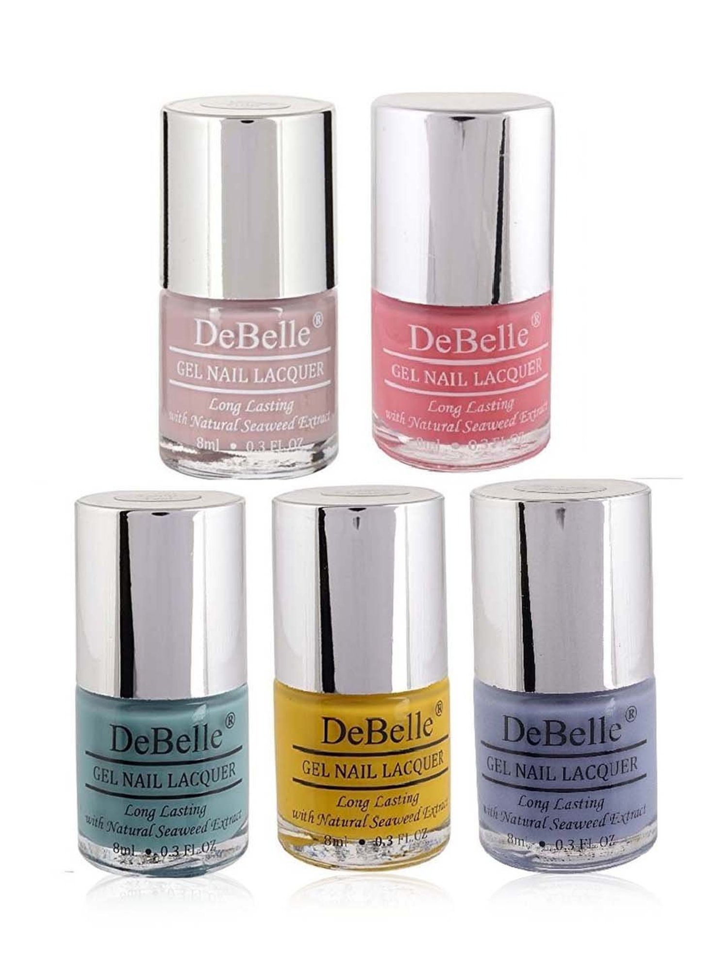 DeBelle Nail Lacquer Macaroon Squad Set of 5