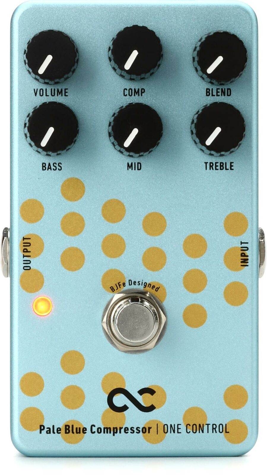 One Control Pale Blue Compressor Pedal
