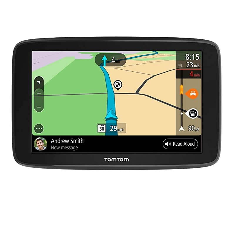 Go Comfort 6 with WiFi 6 inch Display Lifetime Traffic and Maps Smart Routing Destination Prediction and Road Trips