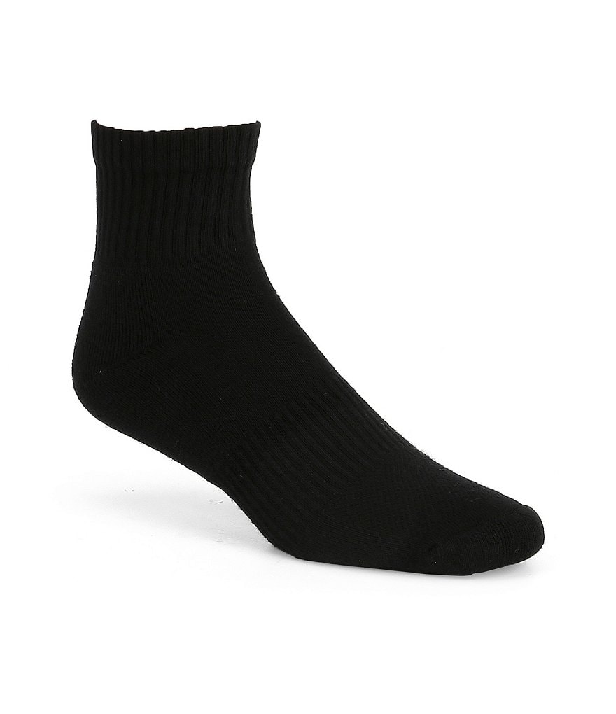 Gold Label Roundtree & Yorke Sport Quarter Athletic Socks 6-Pack