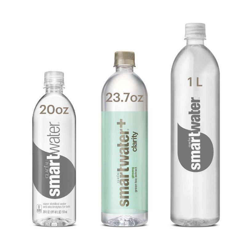 smartwater Clarity +Ginseng Root - 23.7 fl oz Bottle