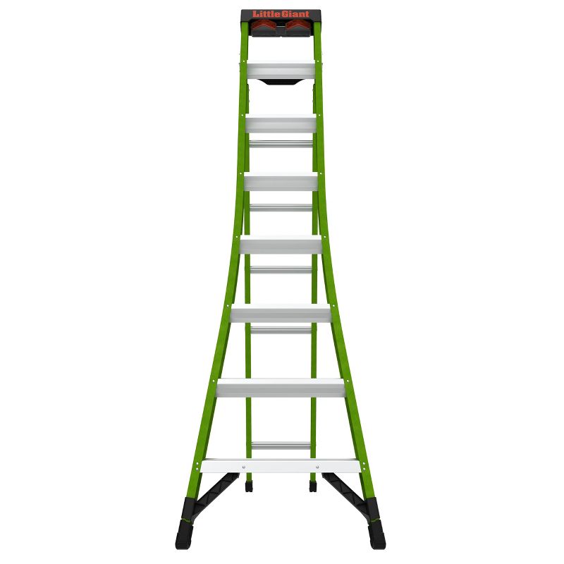Little Giant Ladder Systems 8' ANSI Type IAA rated Ladder Apple Green