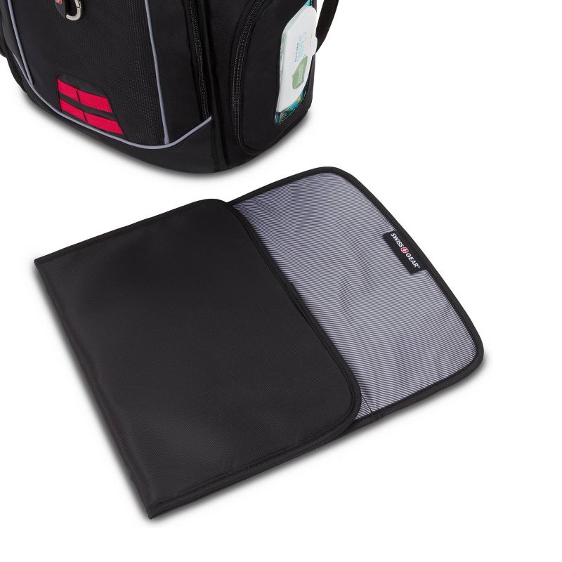 SWISSGEAR Diaper Bag - Black/Gray