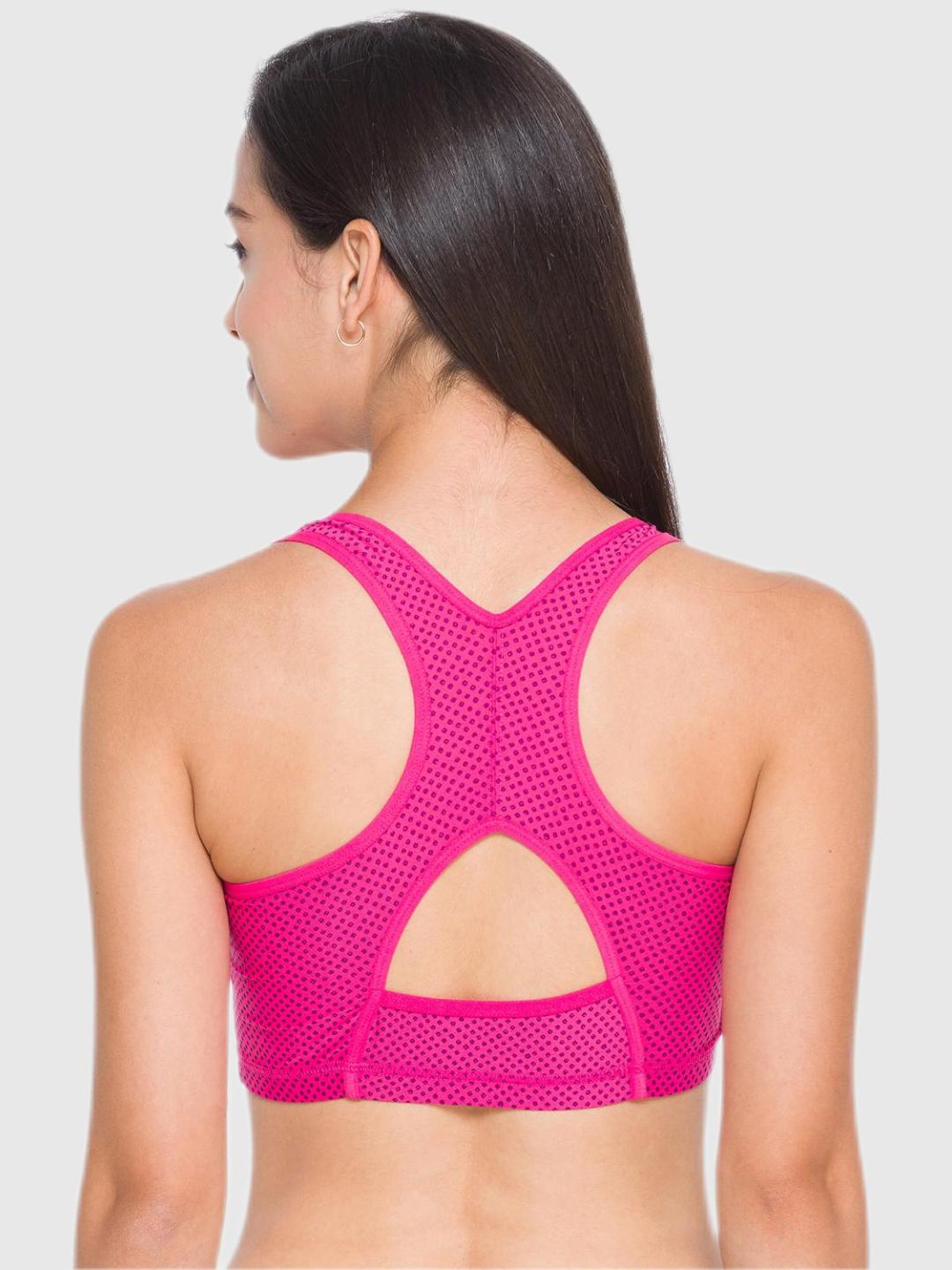 Candyskin Magenta Printed Padded Bra