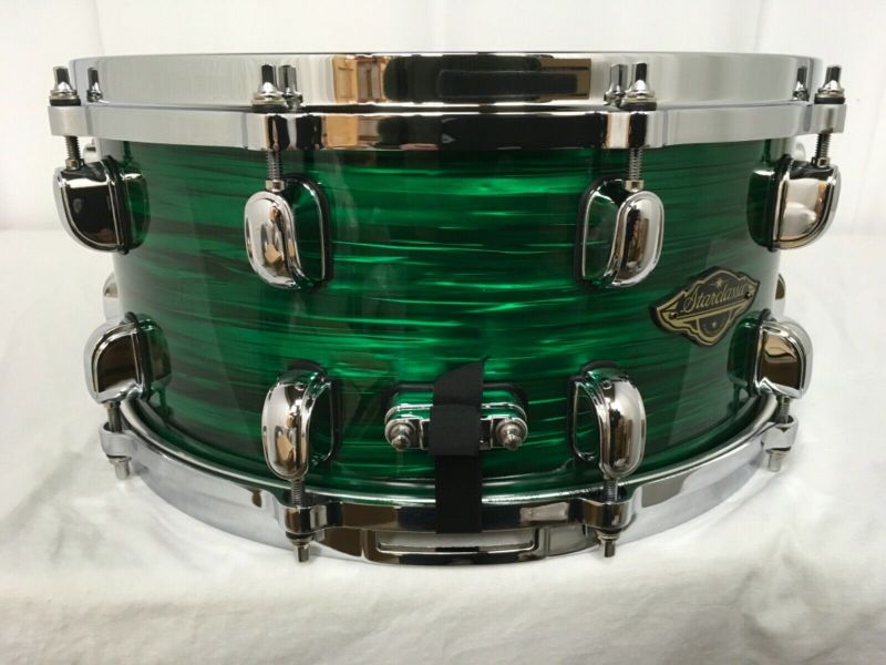 Tama Starclassic Walnut/Birch 13" Dia.X 6" Deep Snare Drum/Jade Silk/WBSS136-JDL