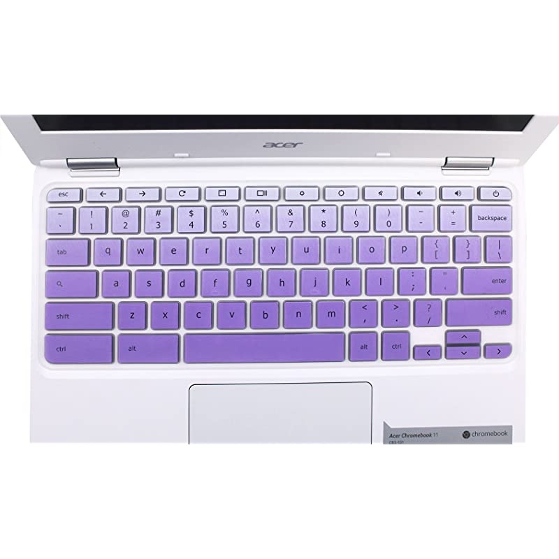 Cover Skin for Acer Chromebook R11 CB3-131 CB5-132T, Acer Premium R11,Acer Chromebook R13 CB5-312, Acer Chromebook 14 CB3-431 CP5-471,Acer Chromebook 15 CB3-531/532 CB5-571 C910(Ombre Purple)