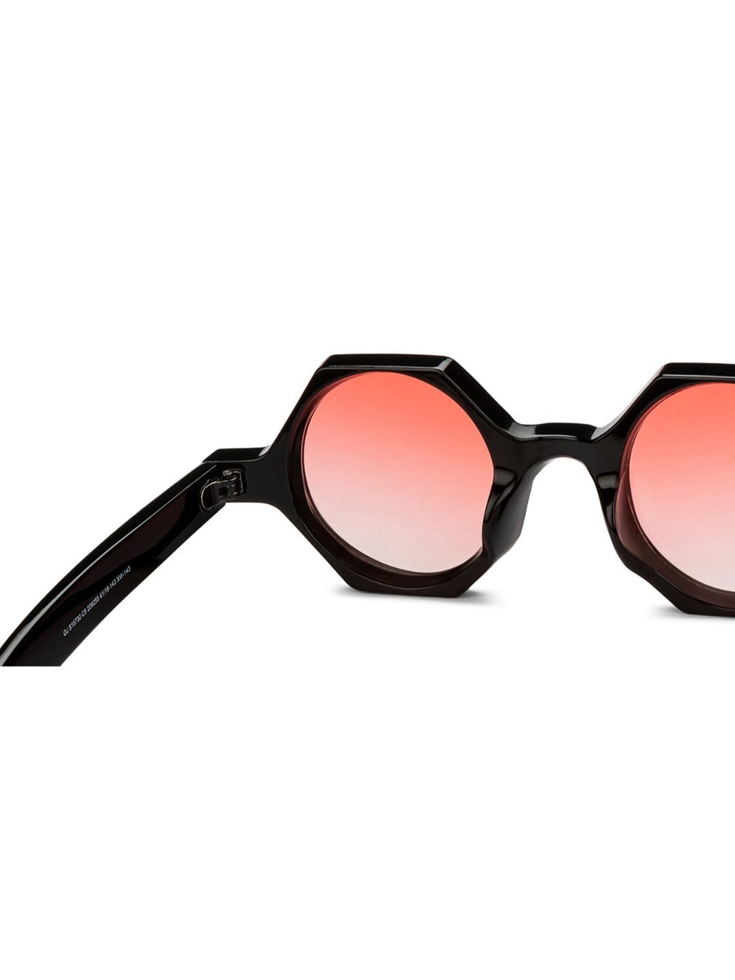 OJOS Pink Geometric Polarised and UV Protected Lens Unisex Sunglasses