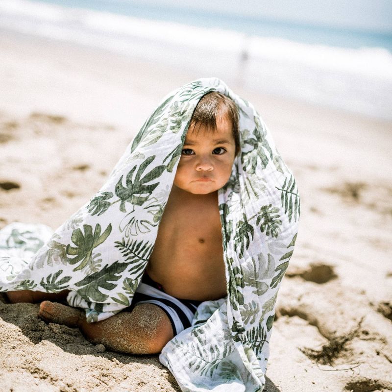 Little Unicorn Cotton Muslin Swaddle Blankets - Summer Vibe