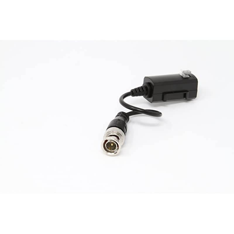 Pairs CCTV Balun for BNC Video Transmission via Cat 5e / Cat 6, Support 4K Video with Built-in Transient Voltage Surge Protection Pairs