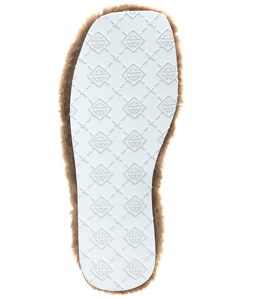 Antonio Melani Lushhh Faux Fur Slippers