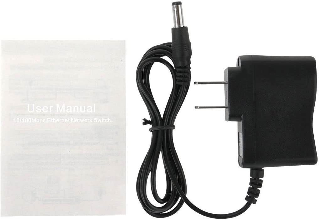 Netis ST3208 8 10/100Mbps RJ45 Ports Fast Ethernet Web Management Switch, Auto-Negotiation & Plug & Play