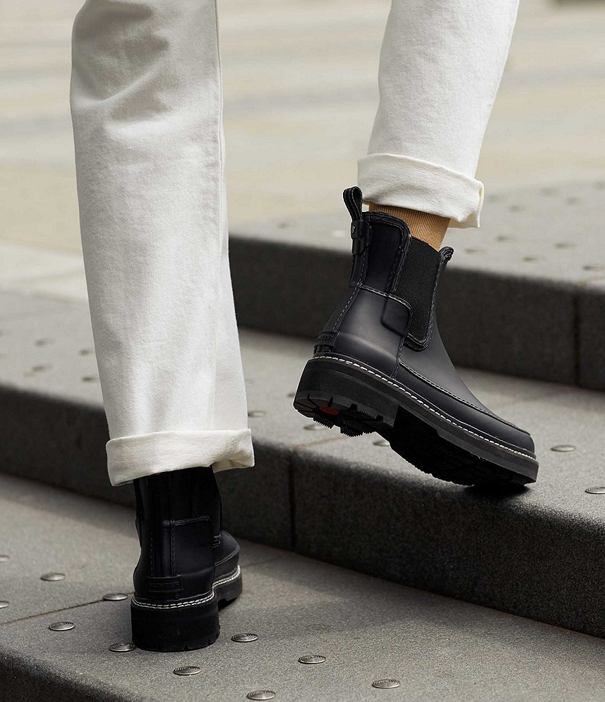 bionica Denali 2 Collection Derinda Waterproof Leather Block Heel Lug Sole Combat Booties