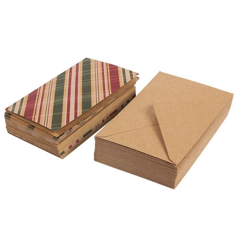 36-Pack Merry Christmas Greeting Cards Bulk Box Set - Winter Holiday Xmas Greeting Cards with Yuletide Elements, Envelopes Included, 4 x 6 inches