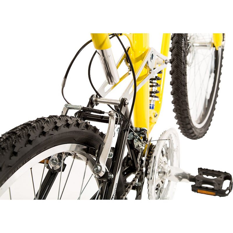 Titan Glacier Pro Alloy Suspension 26" Mountain Bike - Yellow/Black