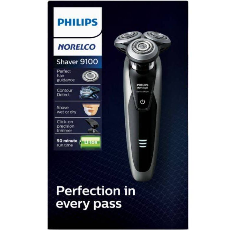 Philips Norelco Series 9100 Wet & Dry Men's Rechargeable Electric Shaver - S9161/83