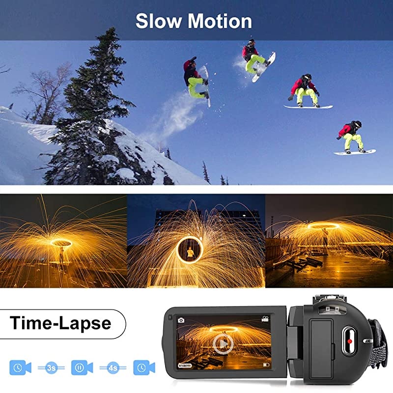 Panasonic HC-VX981K 4K UHD Camcorder with 4K Photo Wi-Fi w/Premium Acc Bundle