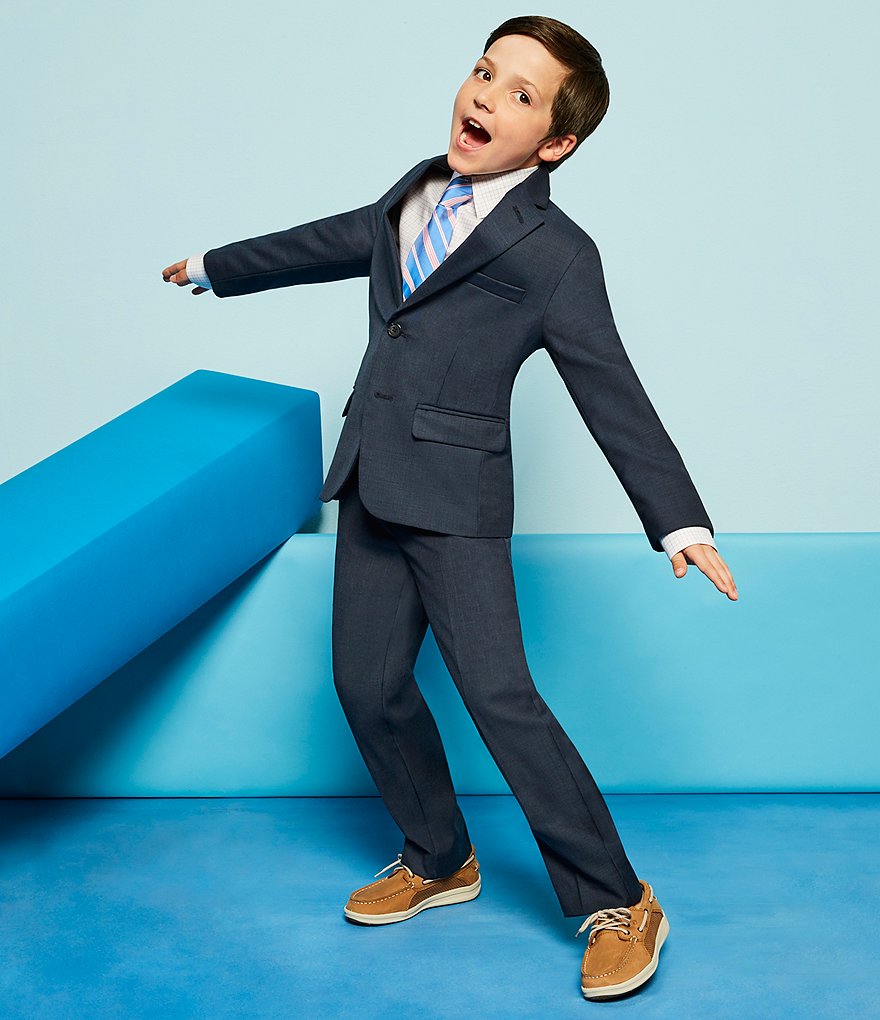 Class Club Big Boys 8-20 Husky Fit Twill Pants