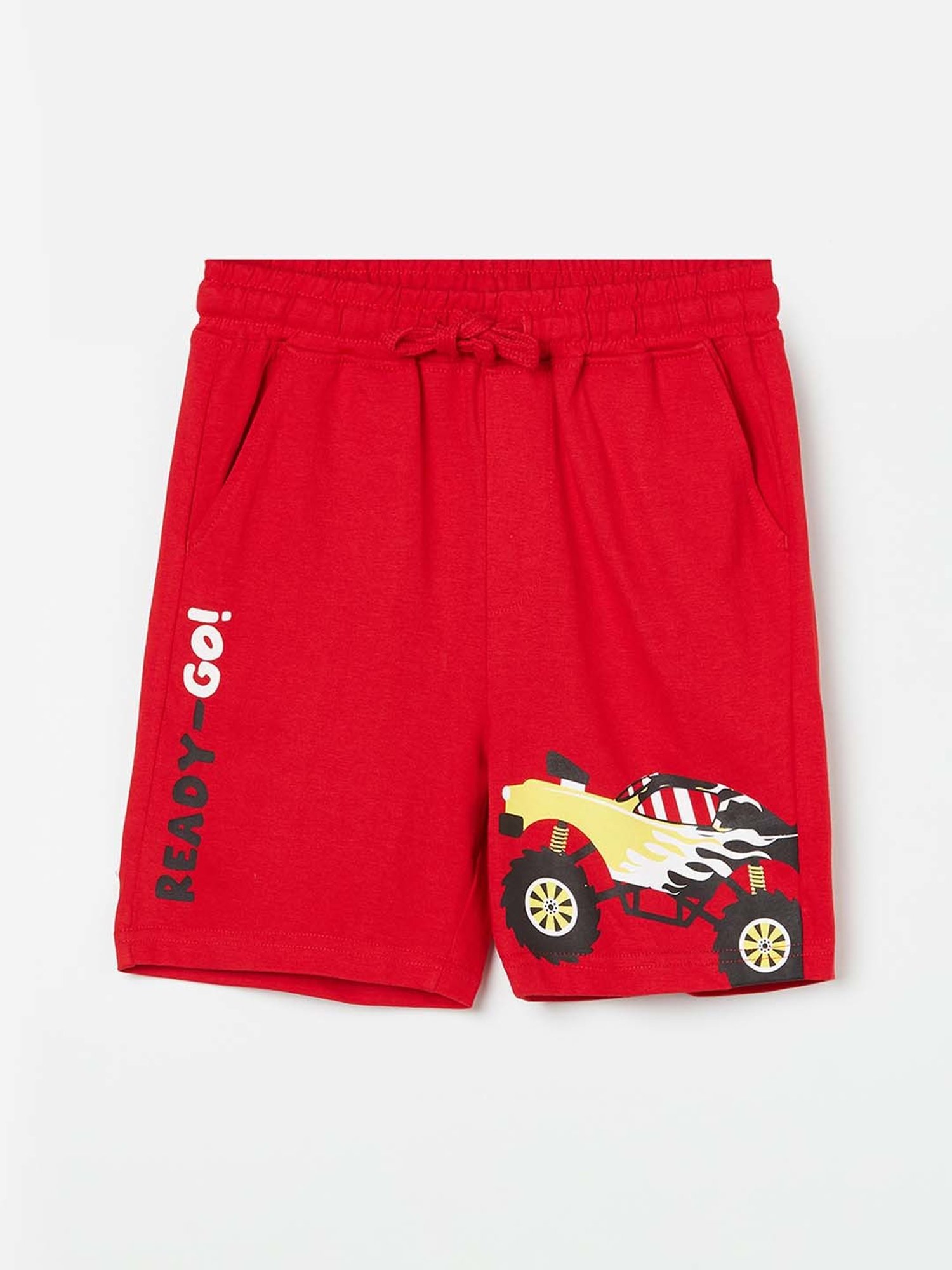 Jack & Jones Junior Purple & White Checks Shorts