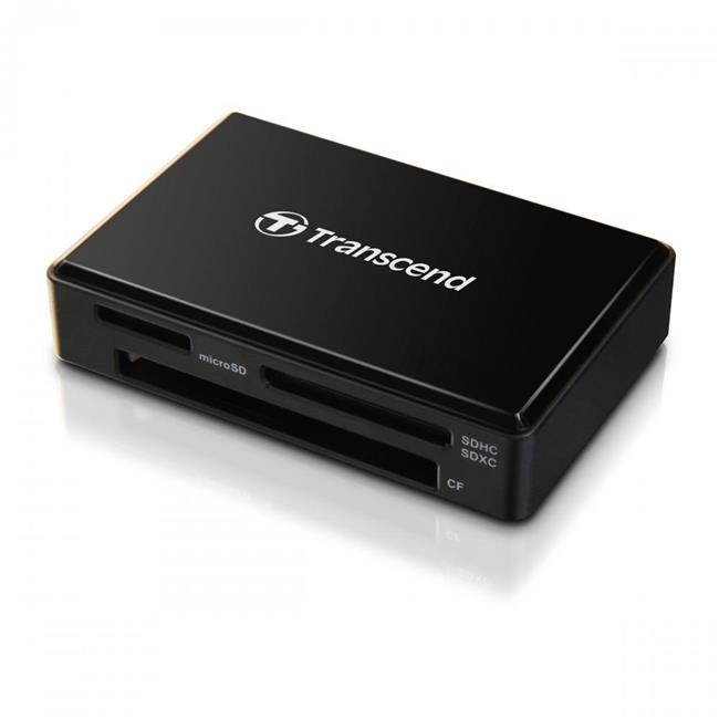 Transcend RDF8 USB3.1 Gen 1 All-In-One Multi Card Reader Black