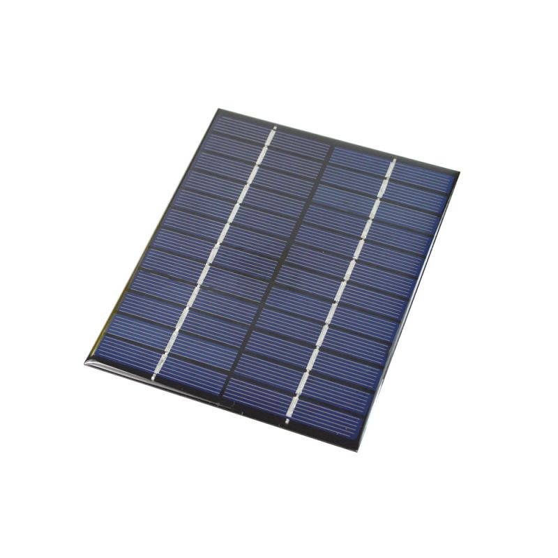 136*110*3mm Universal 2W 12V 0.166A Polysilicon Solar Panels Solar Cell For Lamp Light