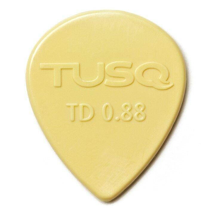 NEW - Graph Tech TUSQ Tear Drop Warm Tone Picks .88mm (6) - CREAM PQP-0588-V6