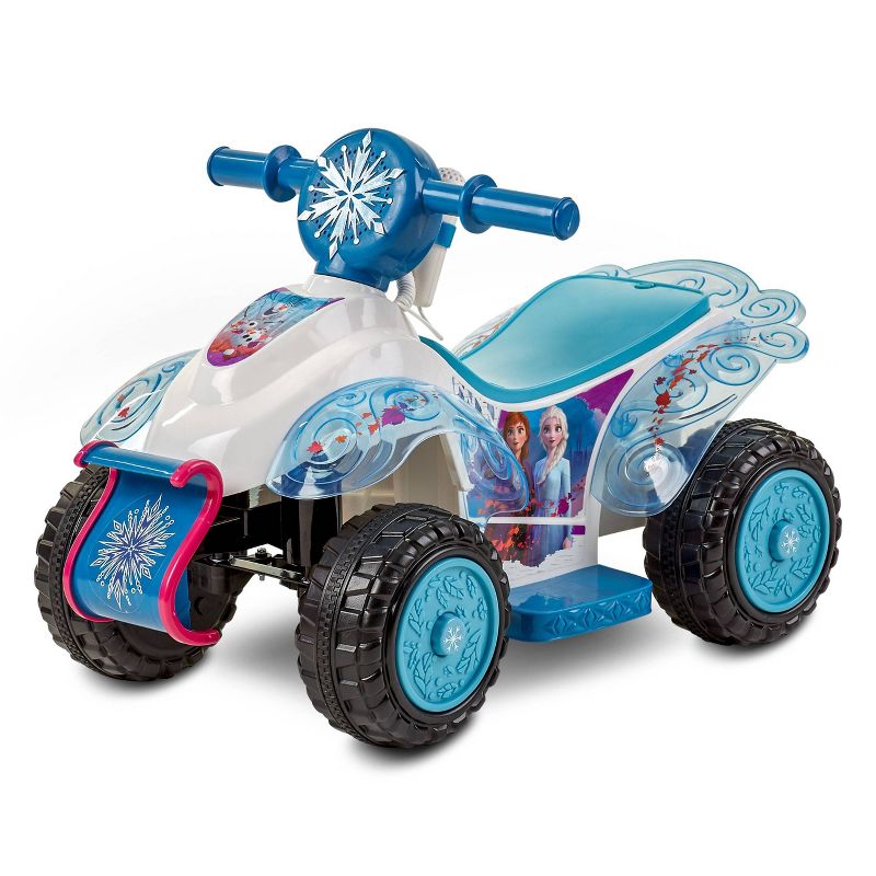 Kid Trax 6V Disney Frozen 2 Sing and Ride Powered Ride-On - Blue