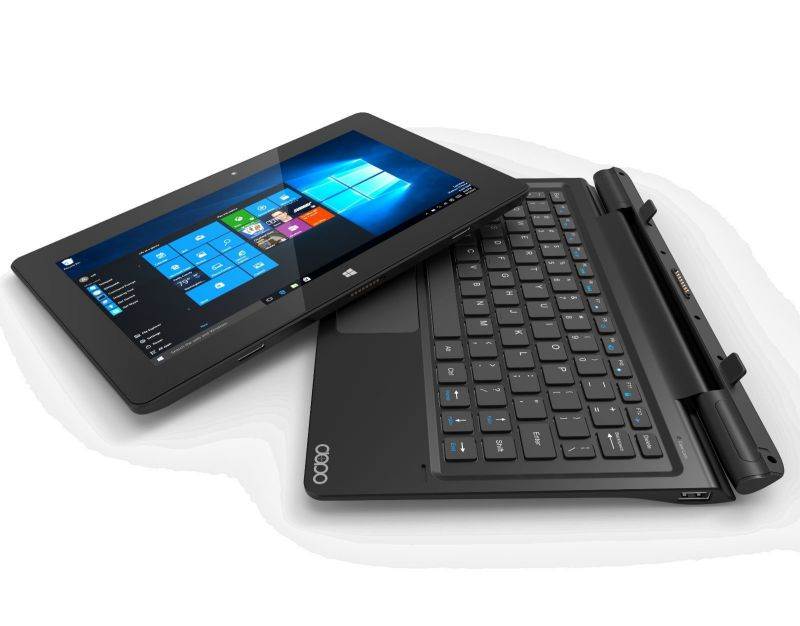 Intel Quad Core 10.1" IPS 2GB RAM 32GB EMMC Touchscreen 2-in-1 Laptop Tablet PC Windows 10 + Bluetooth keyboard Docking