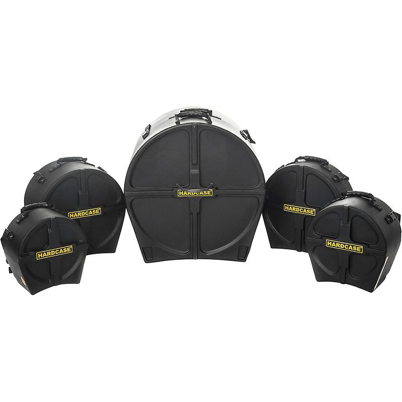 HARDCASE RockFusion 5-Piece Drum Case Set