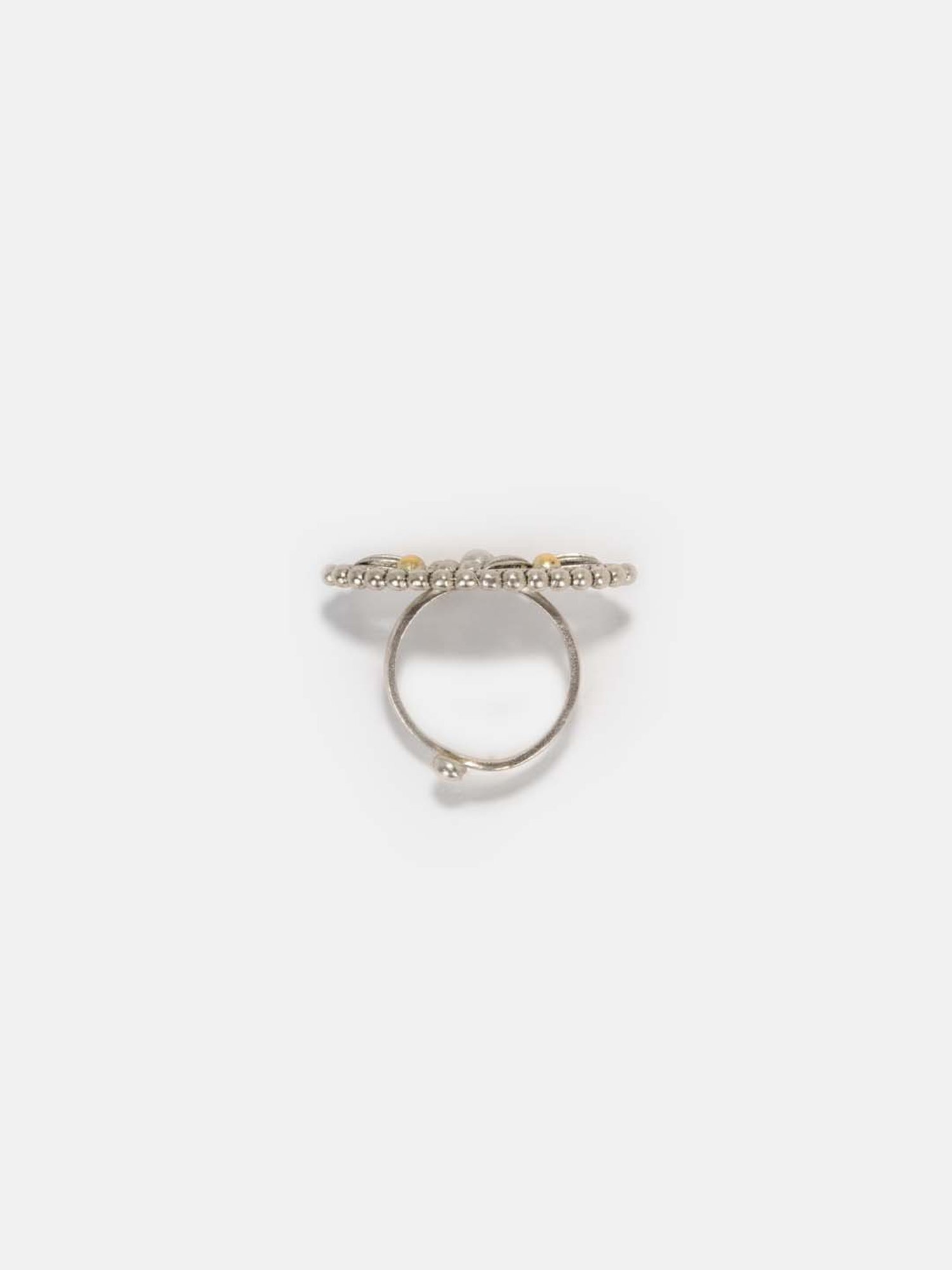 Shaya Sanna Huvu Ring in Dual Plated 925 Silver