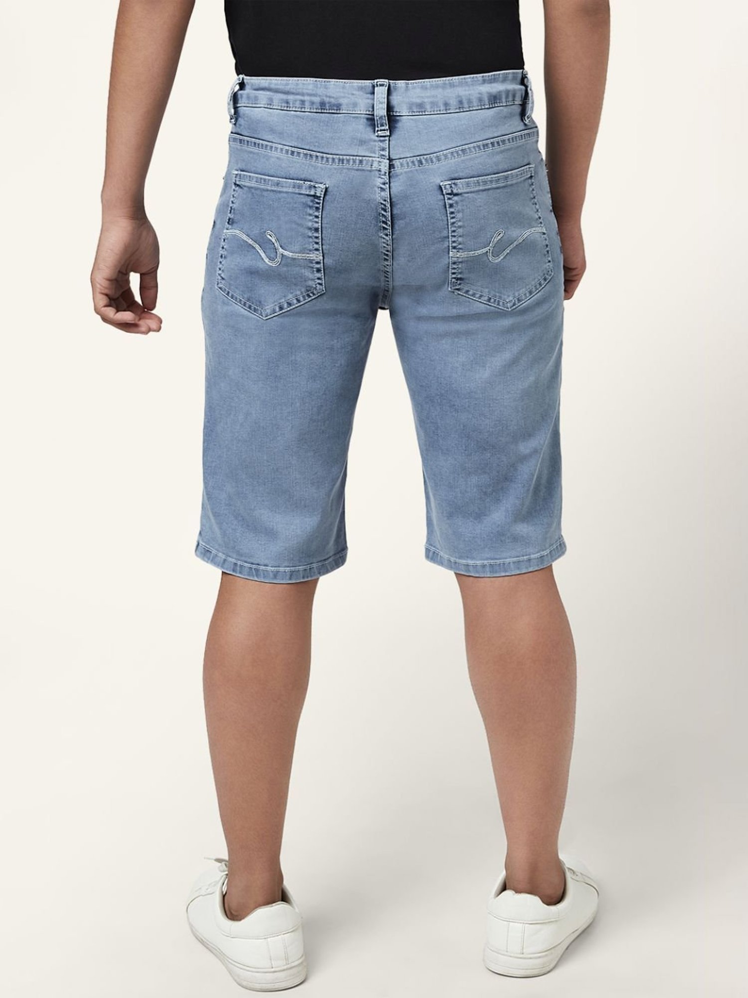 Coolsters by Pantaloons Kids Blue Cotton Regular Fit Shorts