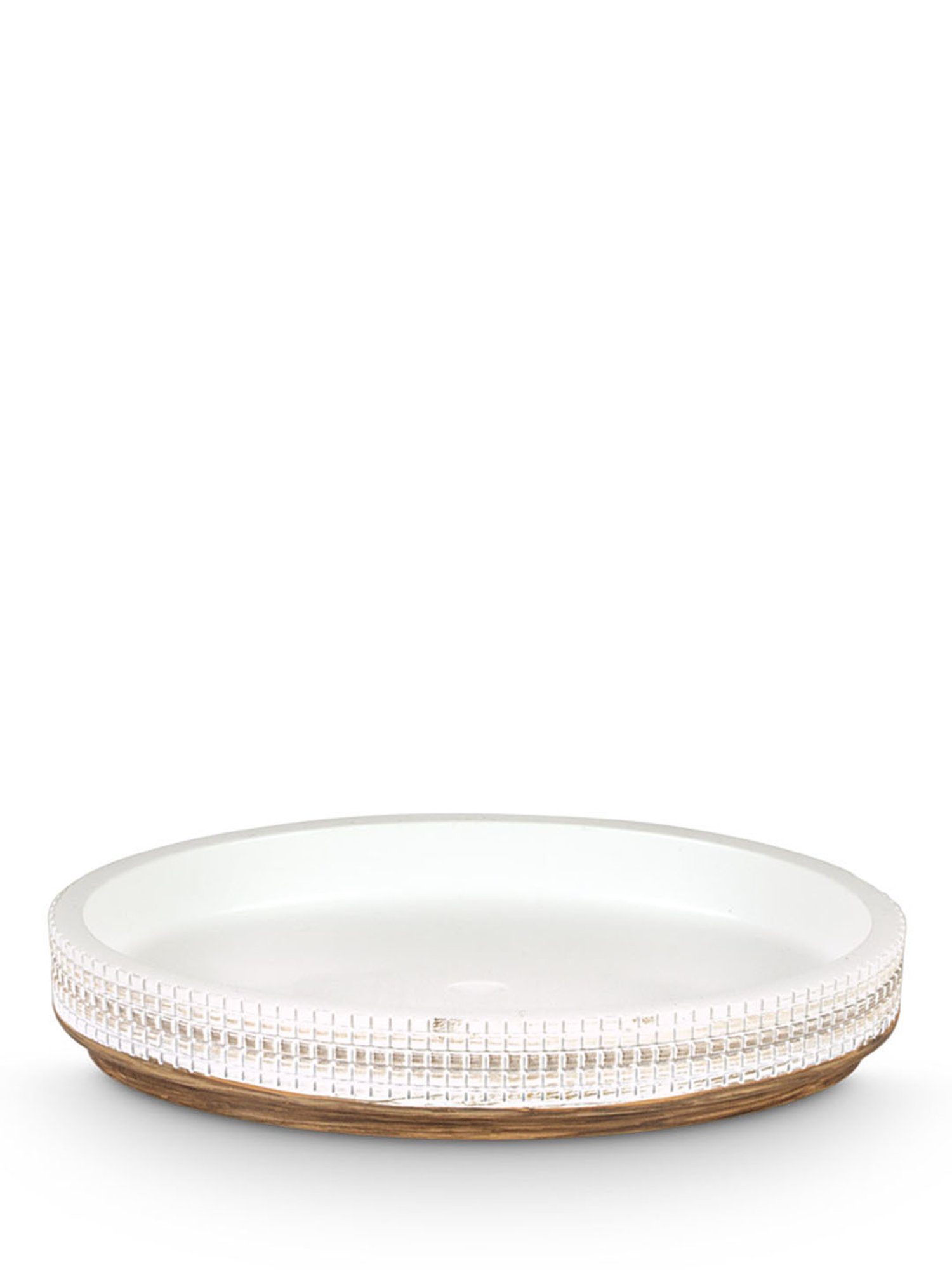 Freelance White Polyresin Set of 4 Bathroom Accessories