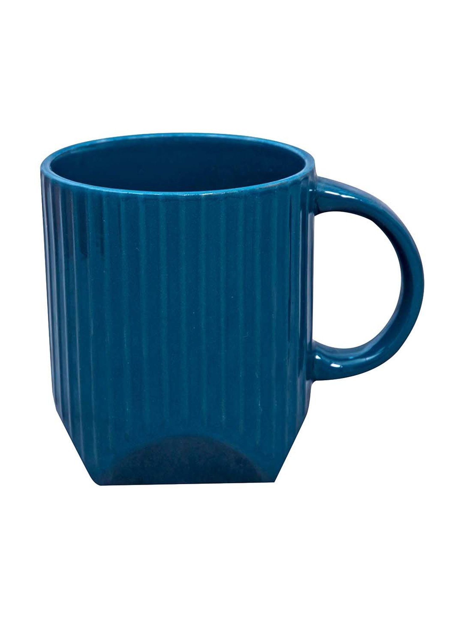 Clay Craft Multicolor Fine Ceramic Milk Mug - 350 ml - 1 Pc