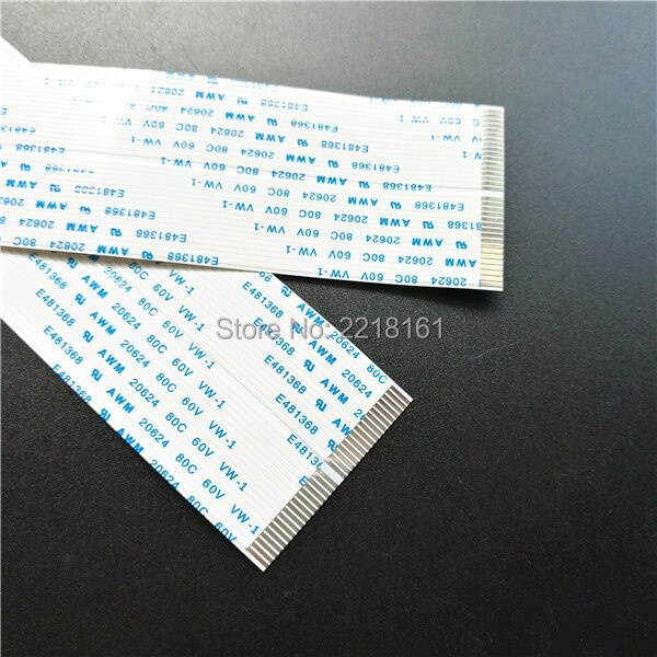 34pins DX7 head cable For eco solvent printer X-Roland Aifa Allwin Xuli Titan-jet Taimes FFC flat data cable 40cm long 12pcs