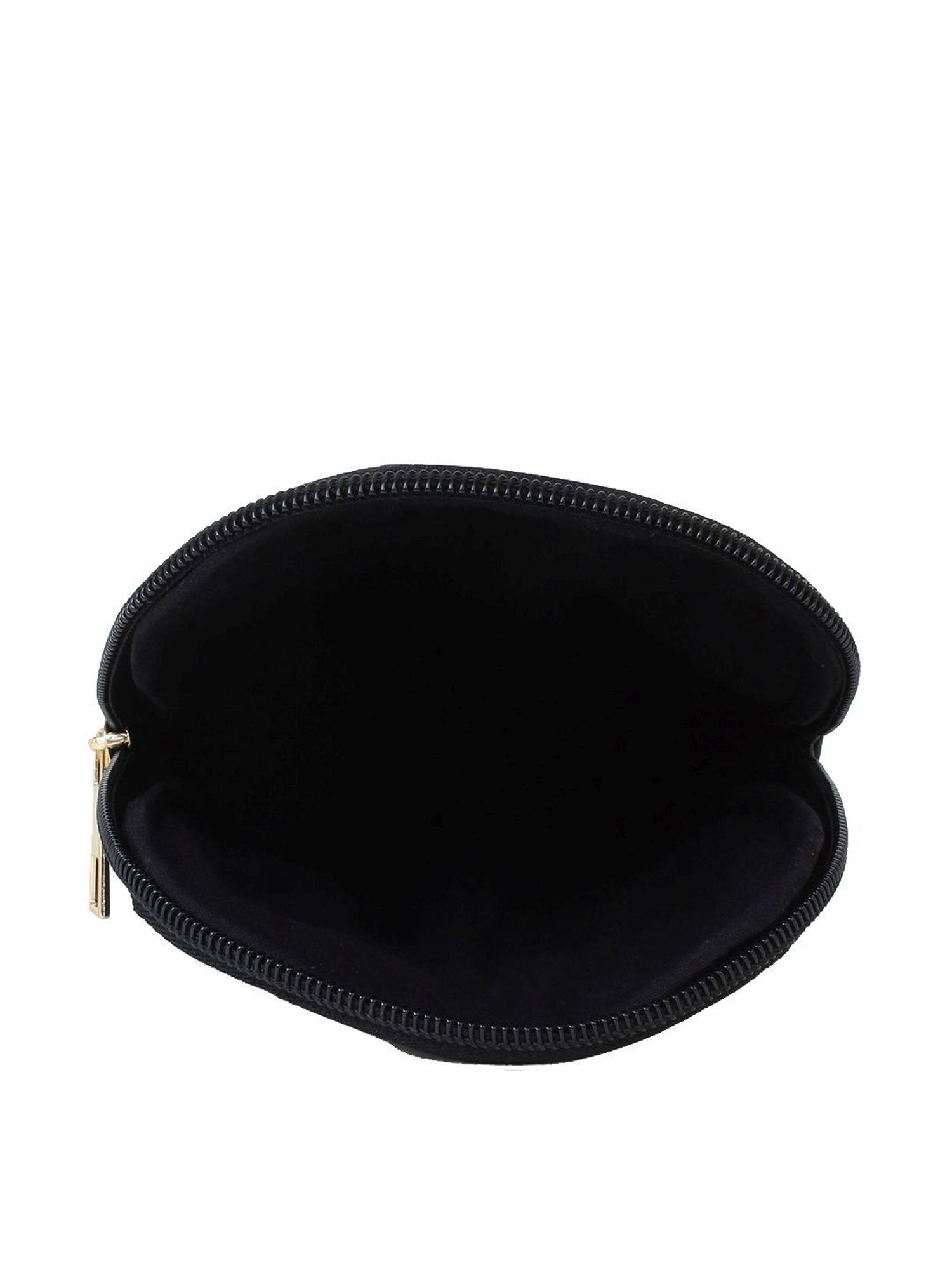 Spice Art Black Printed Mobile Pouch