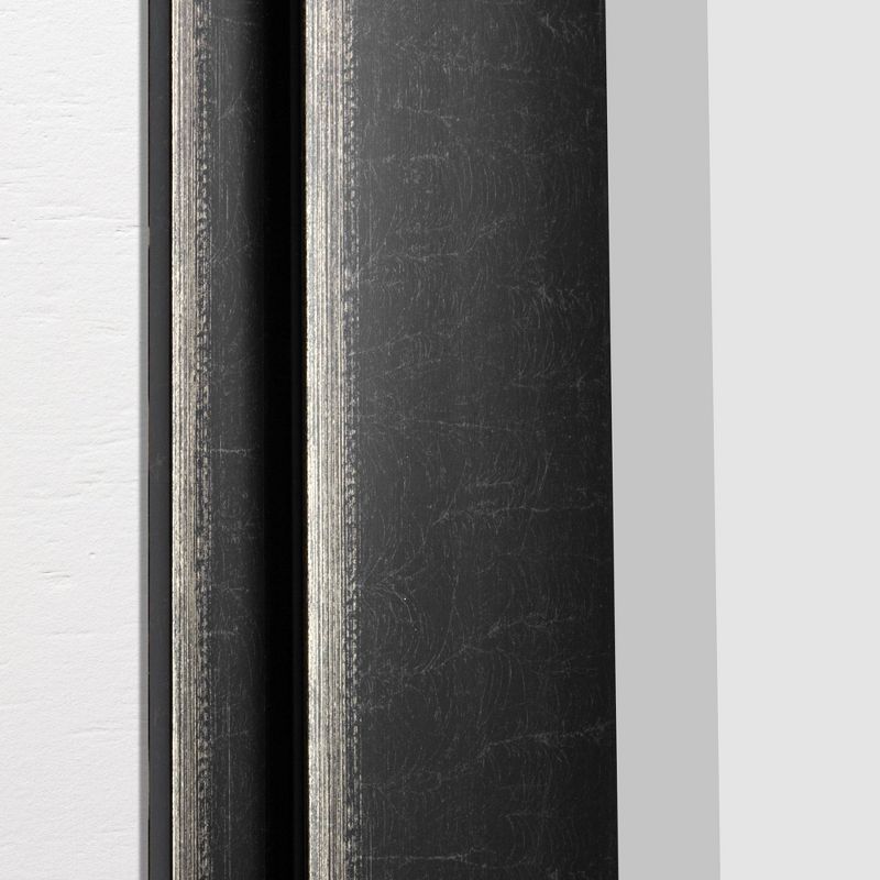 31.5" x 43.5" Two-Toned Frame Mirror Black - Head West