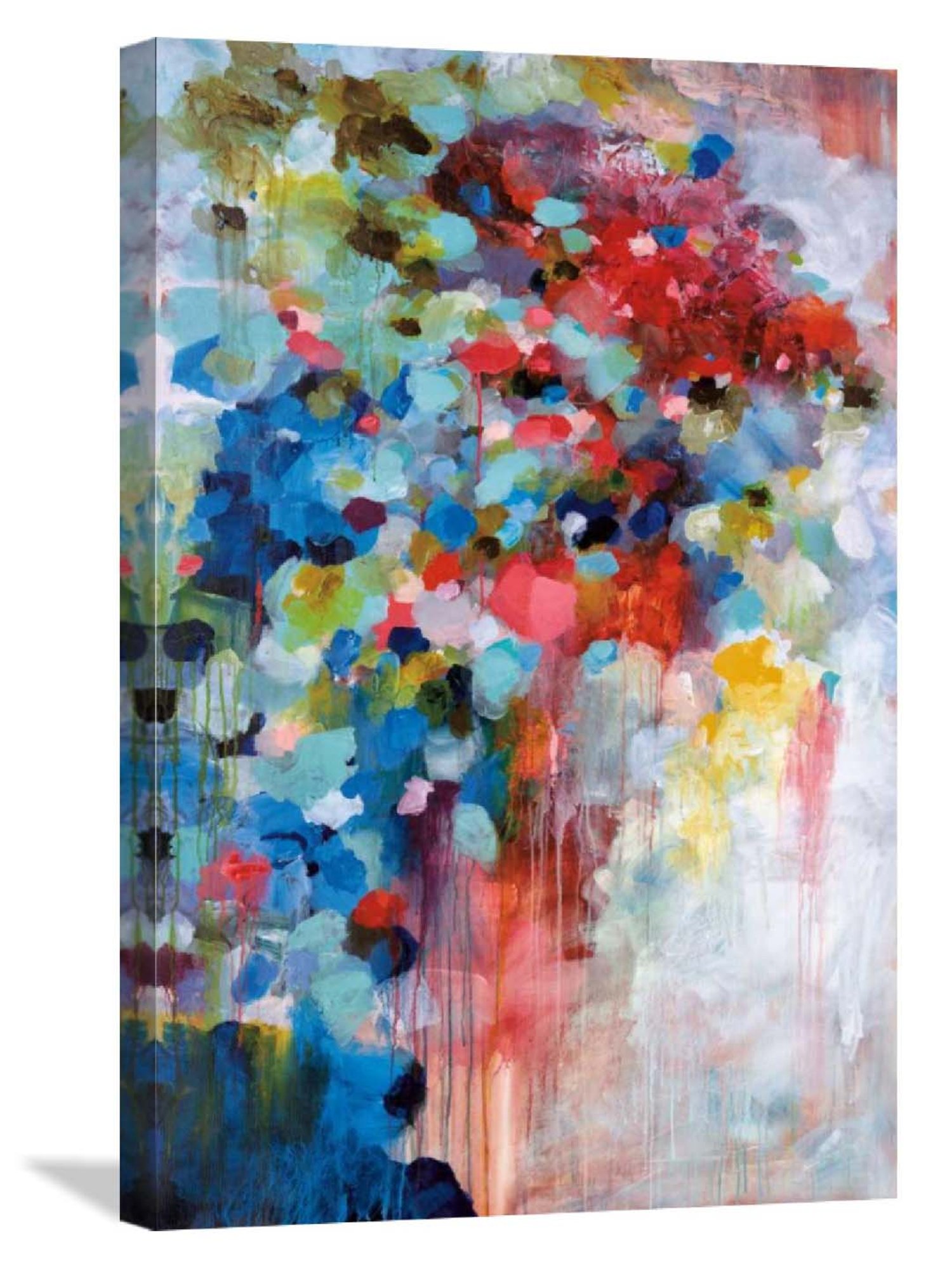 ARTE'VENUE Summer Symphony Multicolor Canvas Wall Arts - Set of 2 (10 X 15 inch Each)