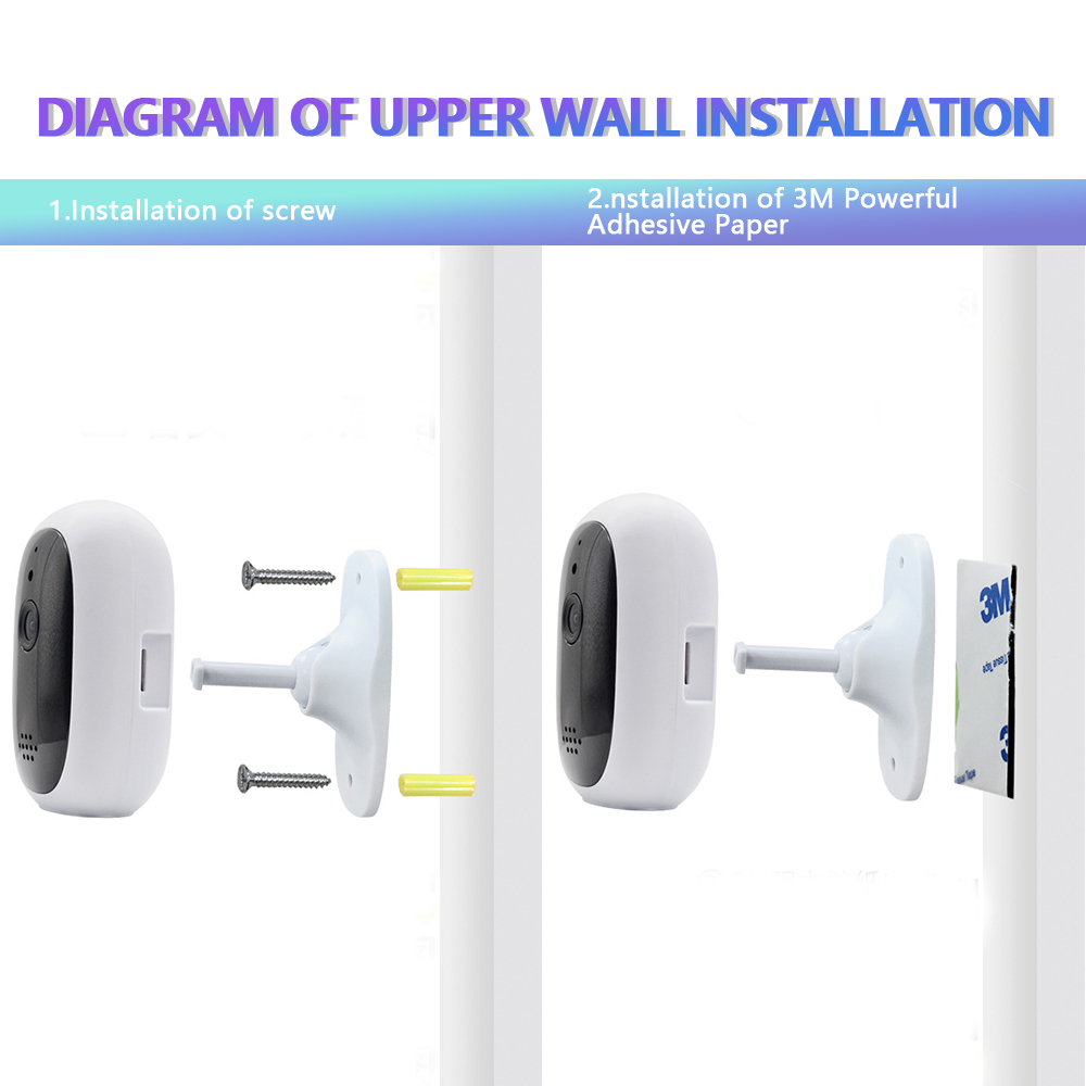 Podofo Wi-Fi IP camera two-way audio home security network camera