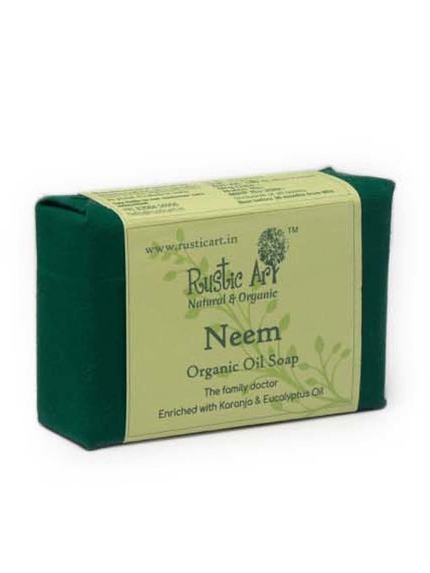 Rustic Art Neem Soap - 100 gm