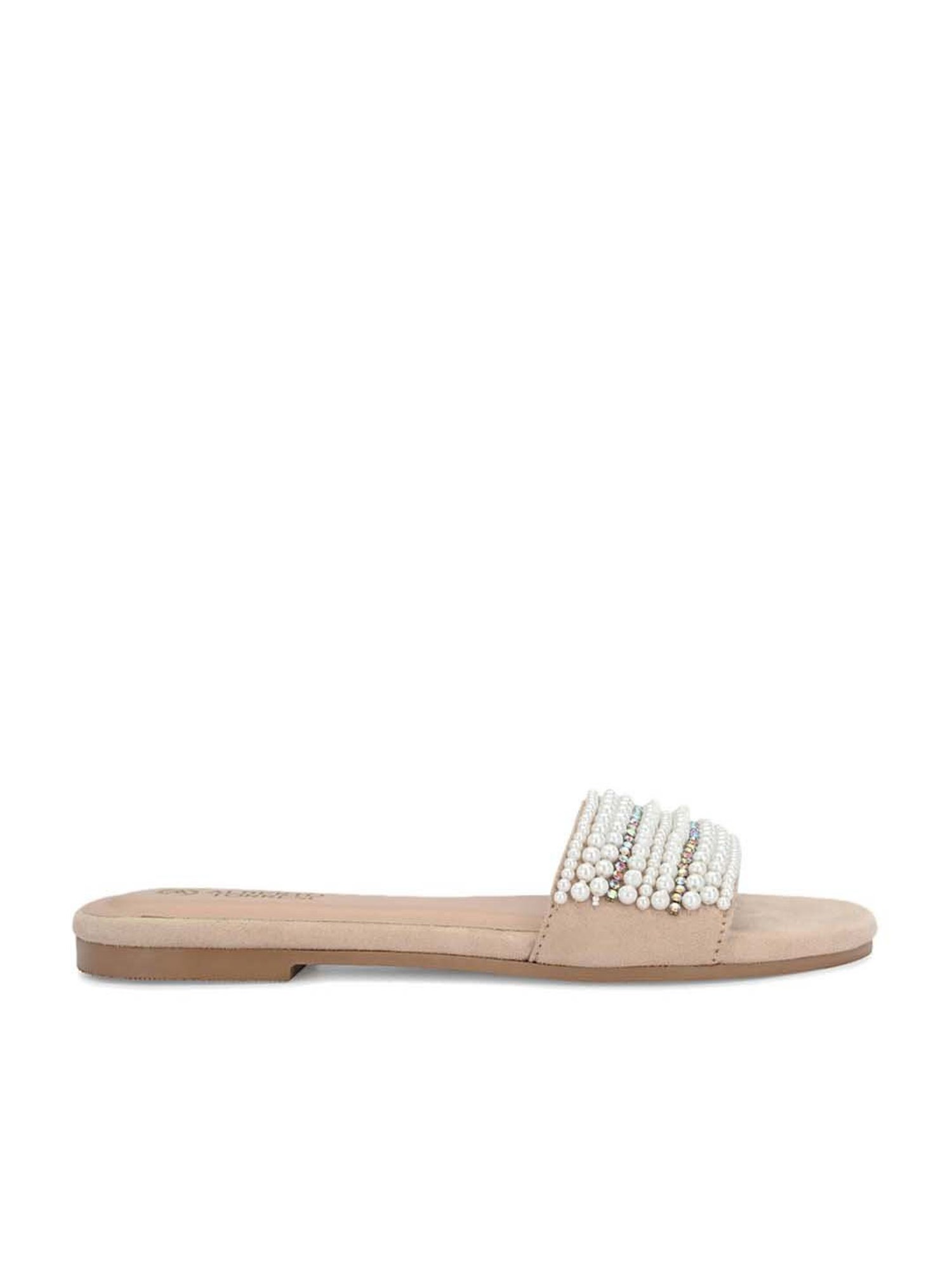 Alberto Torresi Women's Beige Casual Sandals