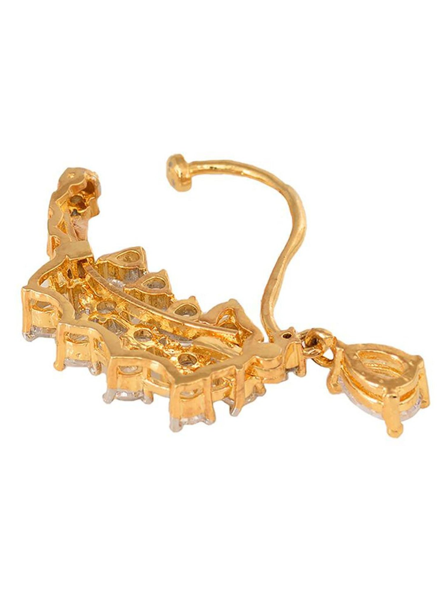 Teejh Aahna Silver Nose Ring