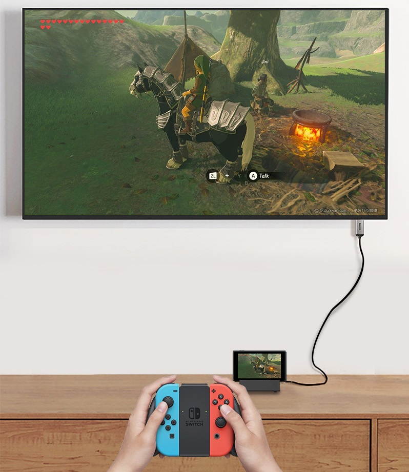 UKCOCO Docking Station, USB C Hub, 8 in 1 USB C Adapter for MacBook and Windows with HDMI, USB 3.0 Ports, USB 2.0 Ports, USB C Port, SD/TF Card Reader and Phone charge Holder