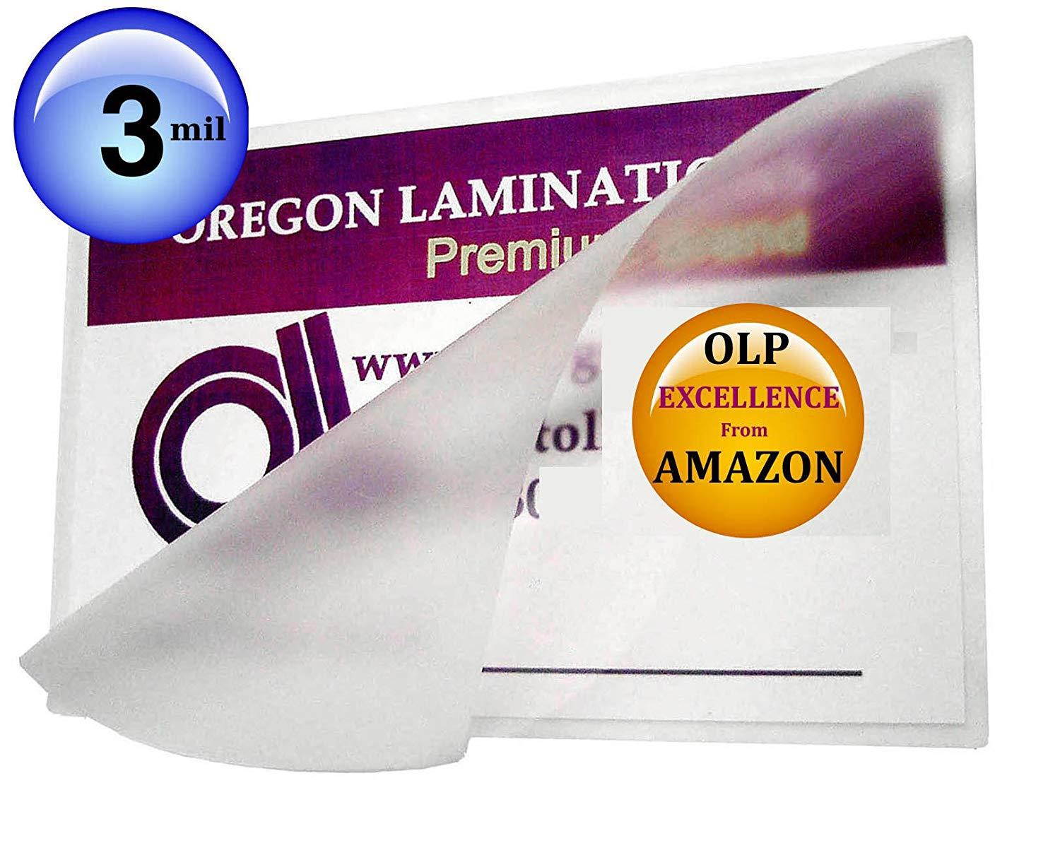 Qty 200 Double Letter Laminating Pouches 3 Mil 11-1/2 x 17-1/2 Hot Laminator Sleeves