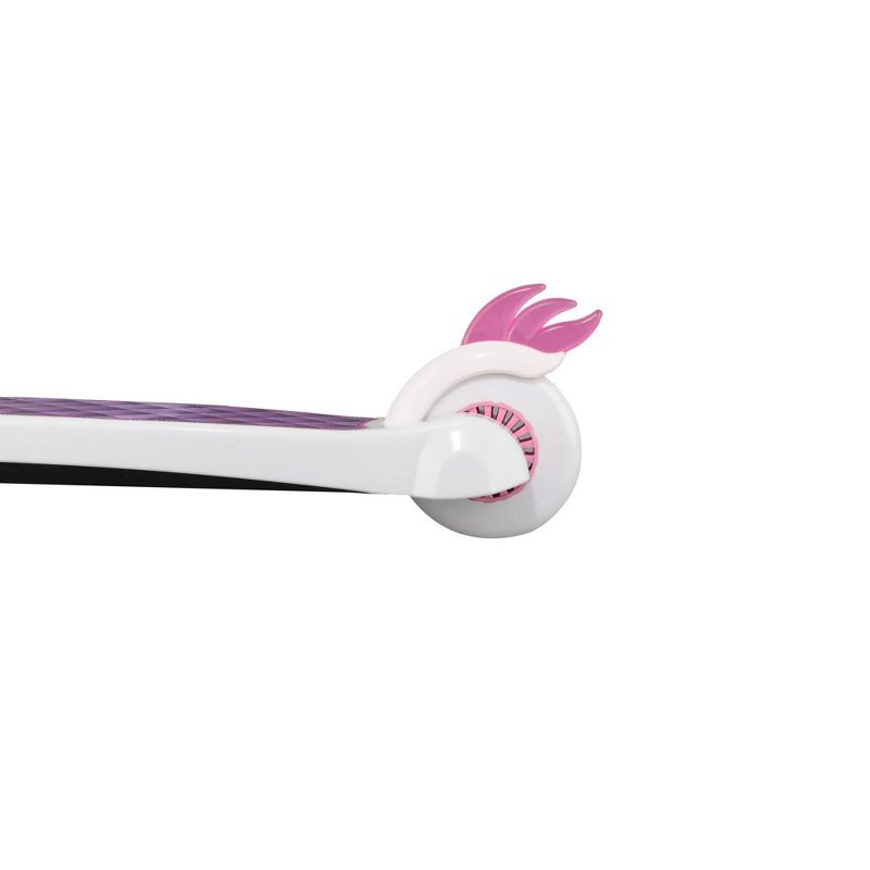 Sakar Unicorn 3D 3 Wheel Scooter - White/Pink/Purple