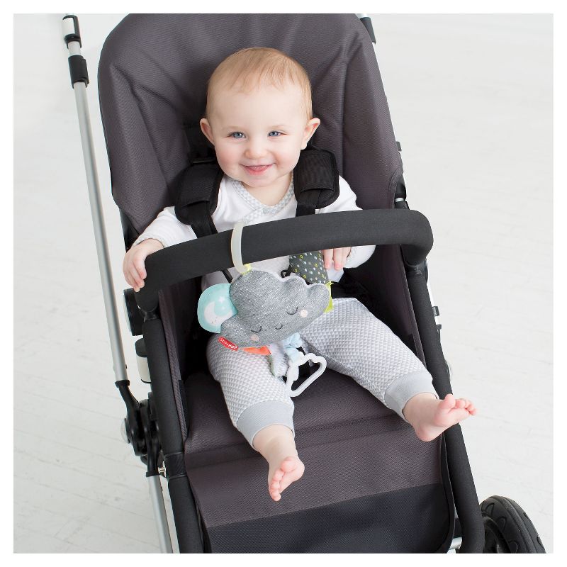 Skip Hop Silver Lining Cloud Jitter Stroller Baby Toy