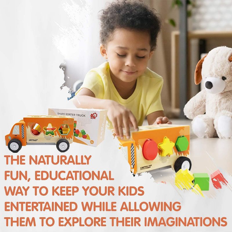 Leo & Friends Shape Sorting Dump Truck