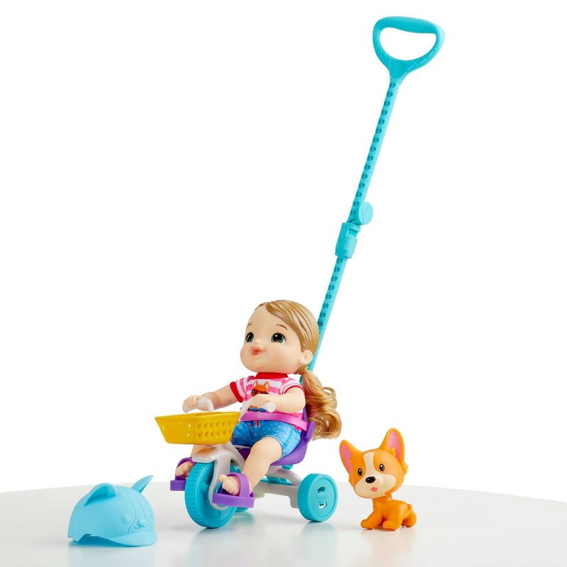 Doll Clothes Superstore Lace, Glitter and Flowers For Baby Dolls