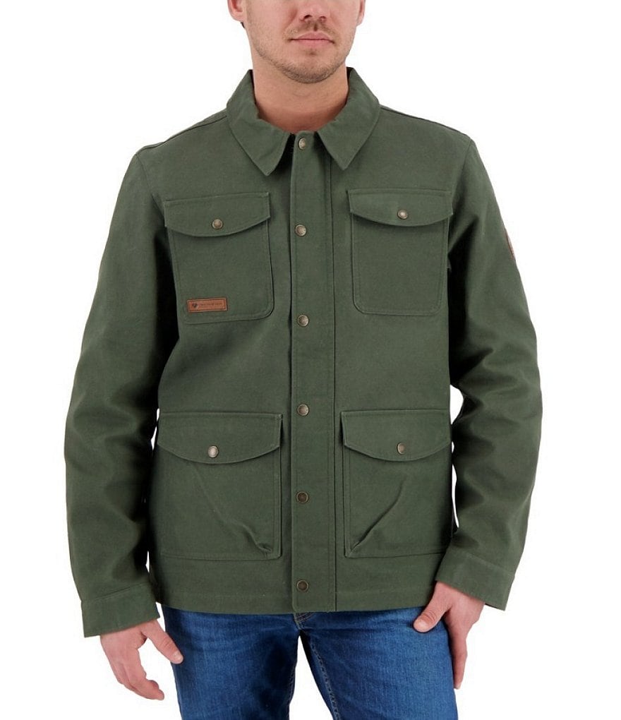 Obermeyer Oliver Waxed Cotton Flannel lined Jacket