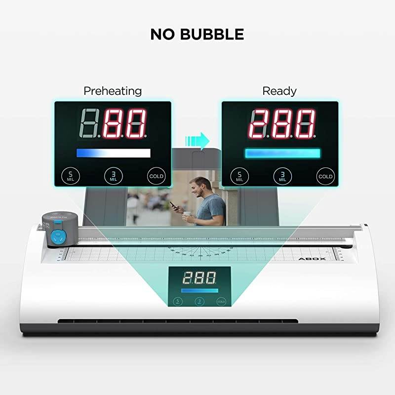 Laminator Machine Pixseal ? A4 Thermal Laminating Machine with Feeding Tray Trimmer Corner Rounder 20 Laminating Pouches