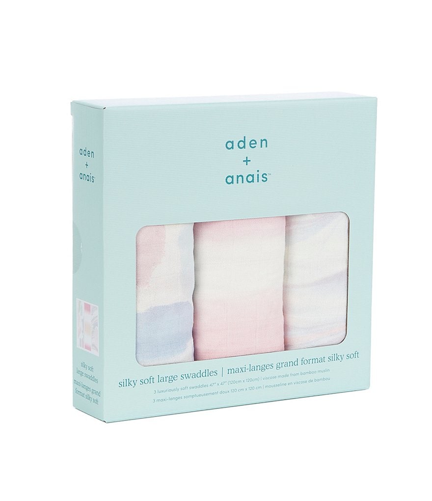 Aden + Anais Baby Florentine 3-Pack Swaddle Blankets